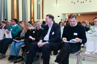 Erste Reihe Saal Erste Reihe Saal - Jahrestagung24, Foto: Markus Lutz - SCHULEWIRTSCHAFT Saarland