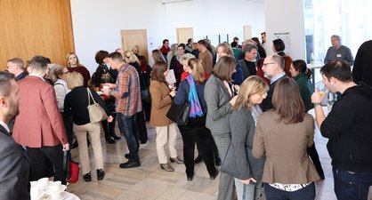 Akteure_Foyer Akteure_Foyer Jahrestagung24, Foto: Markus Lutz - SCHULEWIRTSCHAFT Saarland