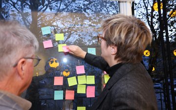 Workshop mit Christine Schubert und Matthias Simmer Workshop 5 Christine Schubert und Matthias Simmer - Jahrestagung24, Foto: Markus Lutz - SCHULEWIRTSCHAFT Saarland