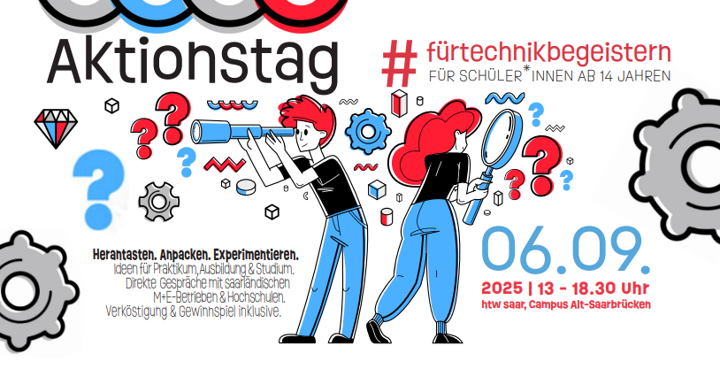 Für Technik begeistern-Aktionstag, Postkarte